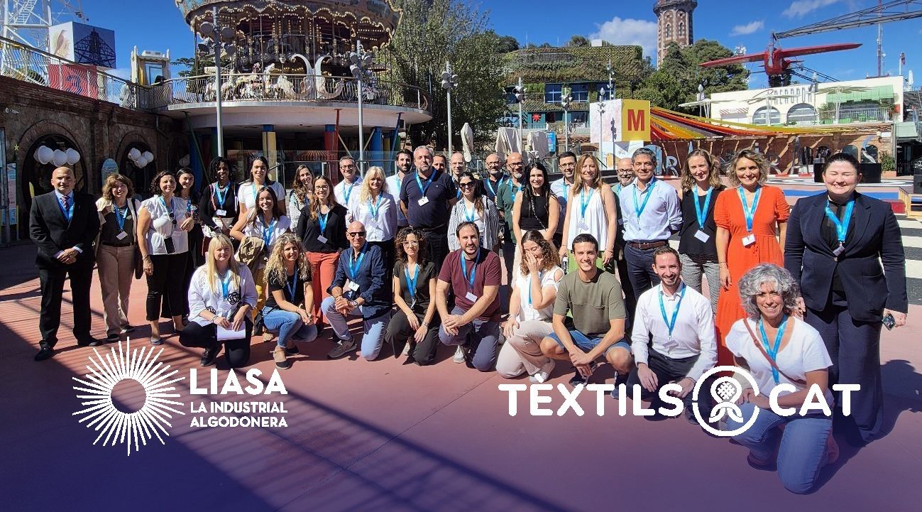 We participated in the launch of the Textile Circularity Hub in Barcelona